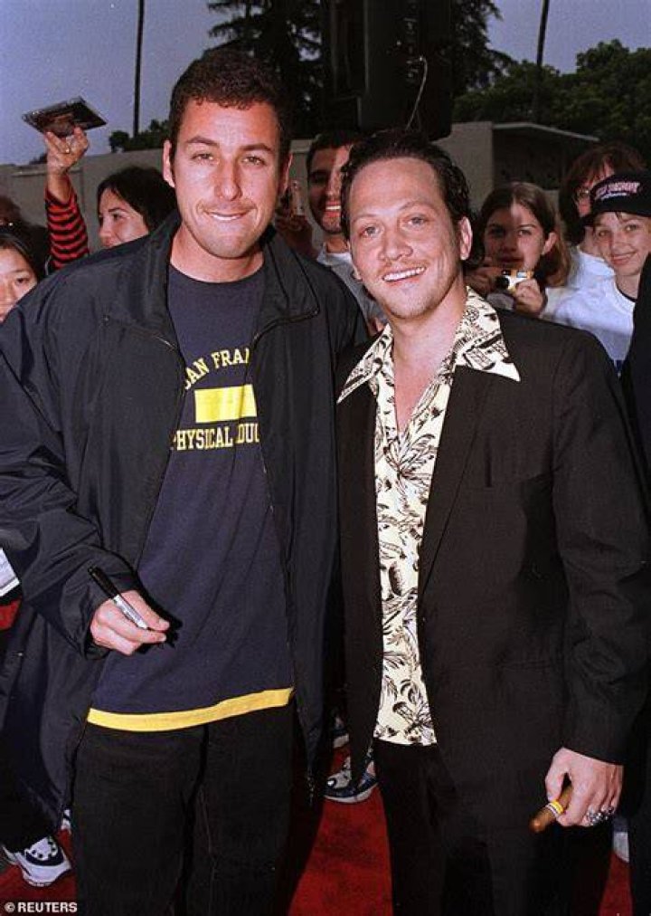 Are Adam Sandler and Rob Schneider friends in real life?