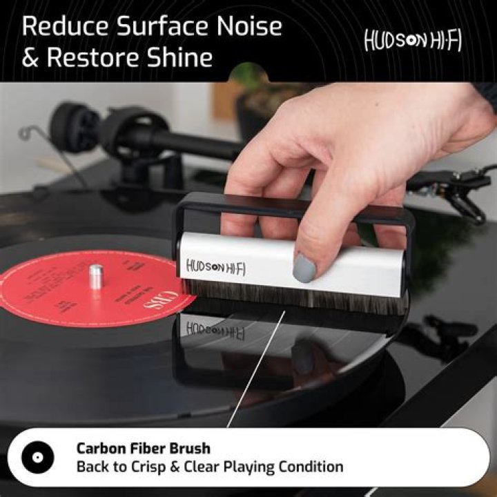 Are carbon fiber brushes good for vinyl records?