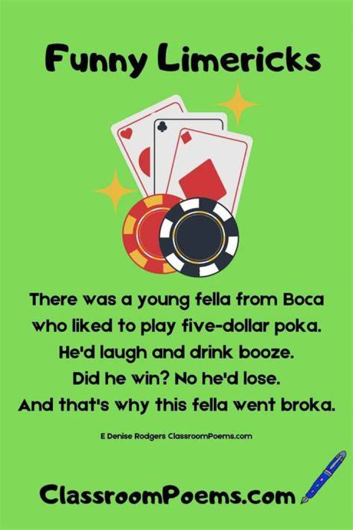 Are limericks usually funny?