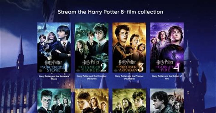 Are the Harry Potter movies on a streaming service?