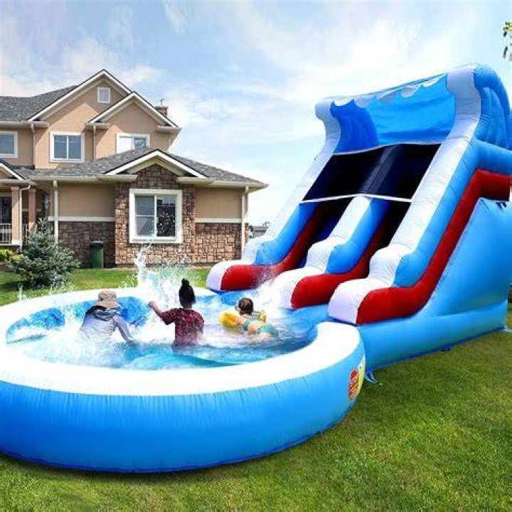 Can adults use inflatable water slide?