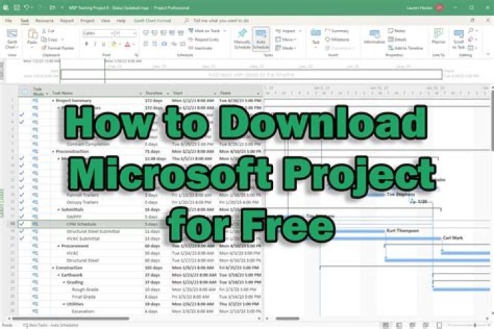 Can I download ms project for free?