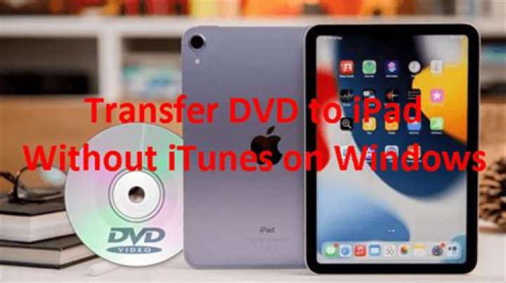 Can I transfer a DVD to my iPad?