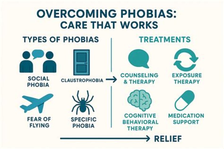 Can medication cure phobias?