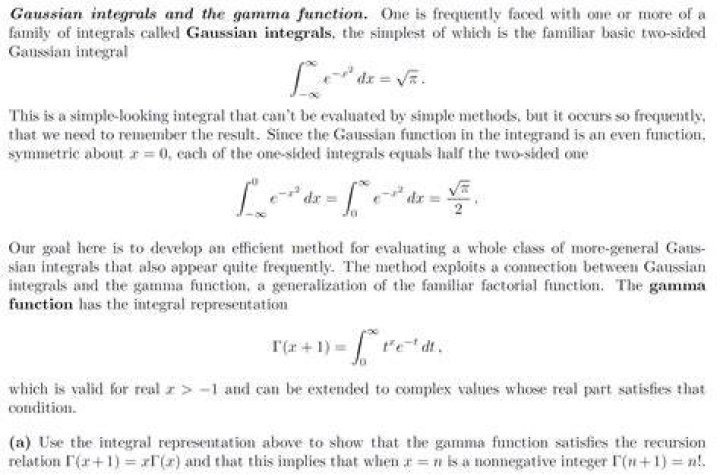 Can you integrate a Gaussian function?