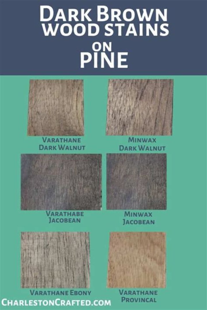 Can you put a dark stain on Pine?