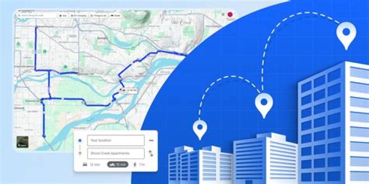 Can you put a radius on Google Maps?