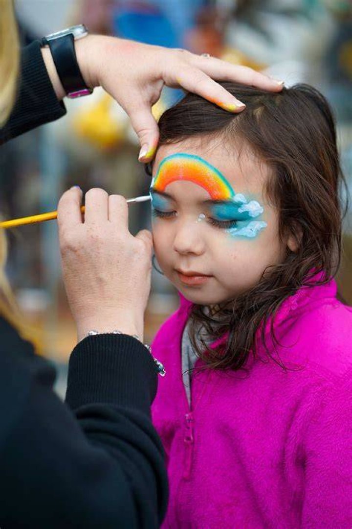 Can you put face paint on a 2 year old?