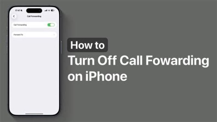 Does iPhone 6 have call forwarding?