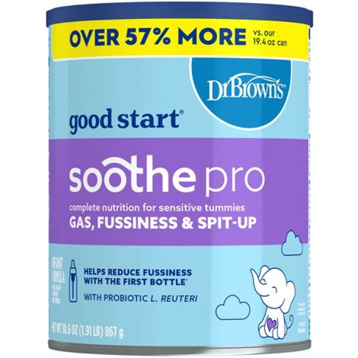 Does soy formula help with gas and fussiness?
