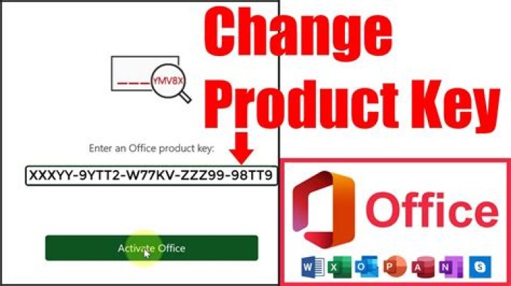 How can I reset my Office 2013 product key?