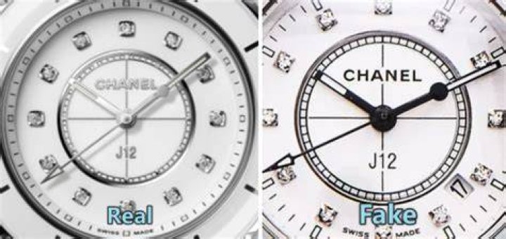 How can I tell if my Chanel J12 watch is real?
