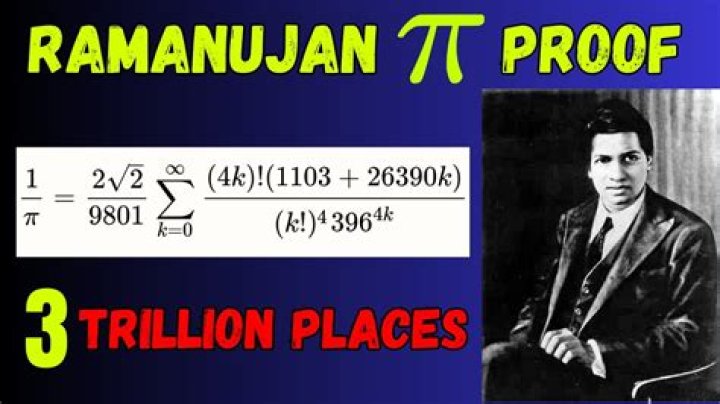 How did Ramanujan approximate pi?