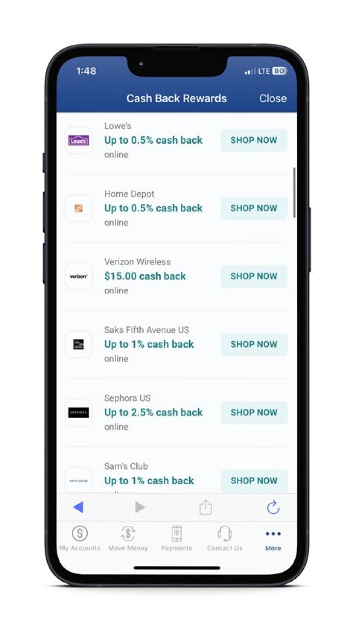 How do I access my cash back rewards?