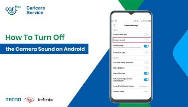 How do I change the Camera sound on my Samsung?
