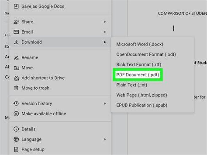 How do I convert an old PDF to Word?