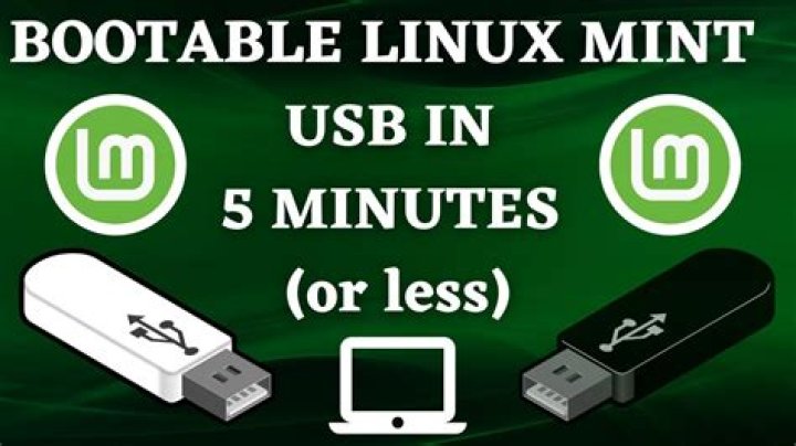 How do I create a Live USB in Linux Mint?