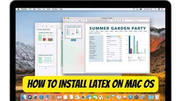 How do I download LaTeX on Mac?