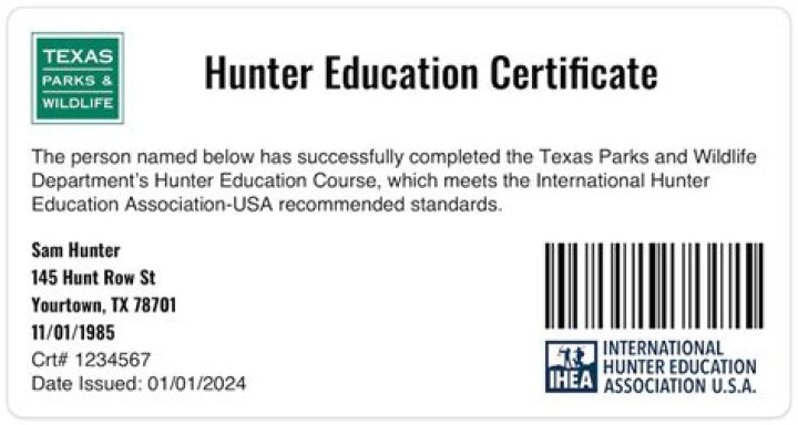 How do I get a lost hunters Ed card?