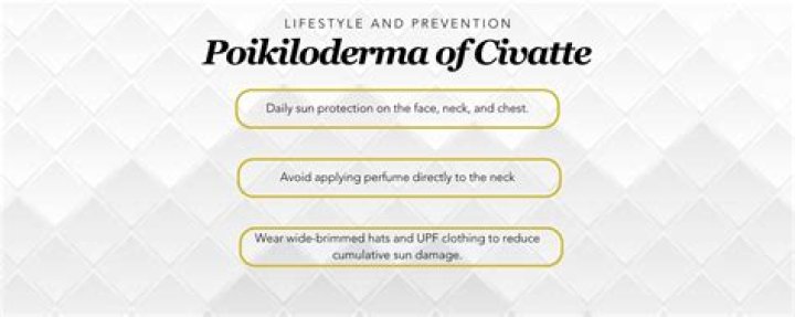 How do I get rid of Poikiloderma of Civatte?