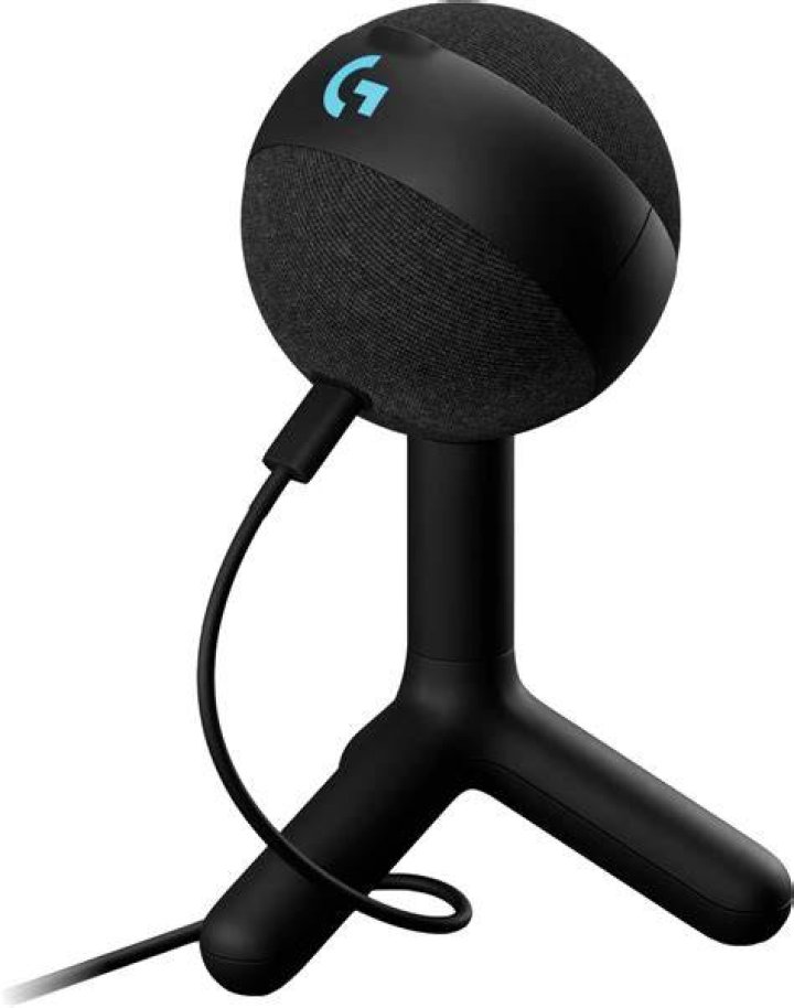 How do I install my Logitech microphone?
