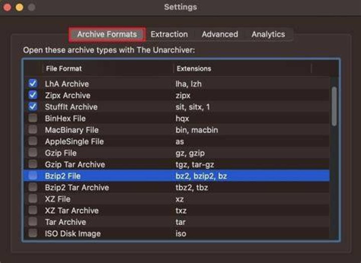 How do I open a tar bz2 file?
