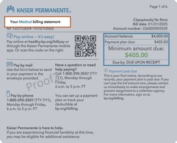 How do I pay my Kaiser Bill Online?