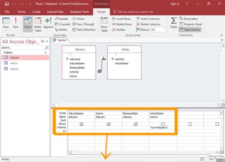 How do I query multiple criteria in access?
