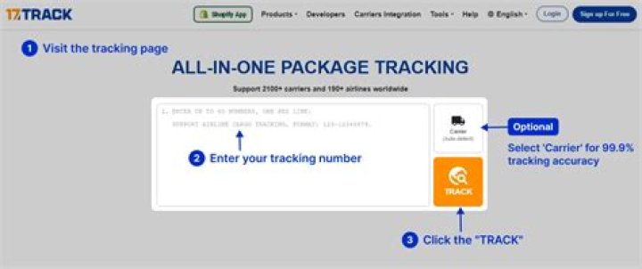 How do I track my express package?