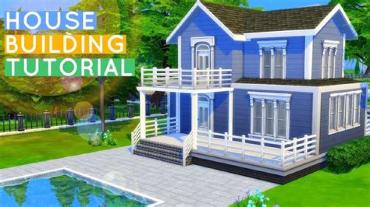 How do you build a house on Sims 4?