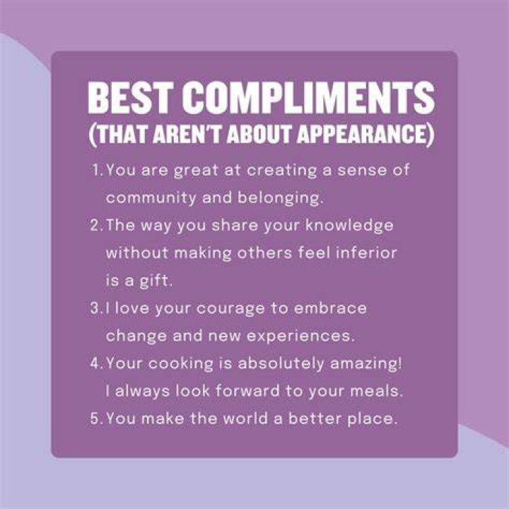 How do you compliment a dancer?