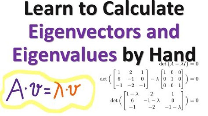 How do you find eigenvectors on a calculator?