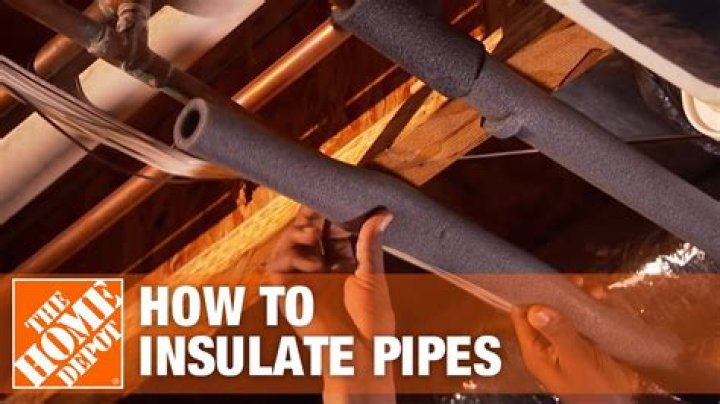 How do you insulate a steam pipe?
