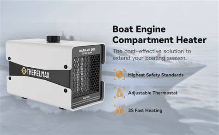 How do you keep a boat engine compartment warm?
