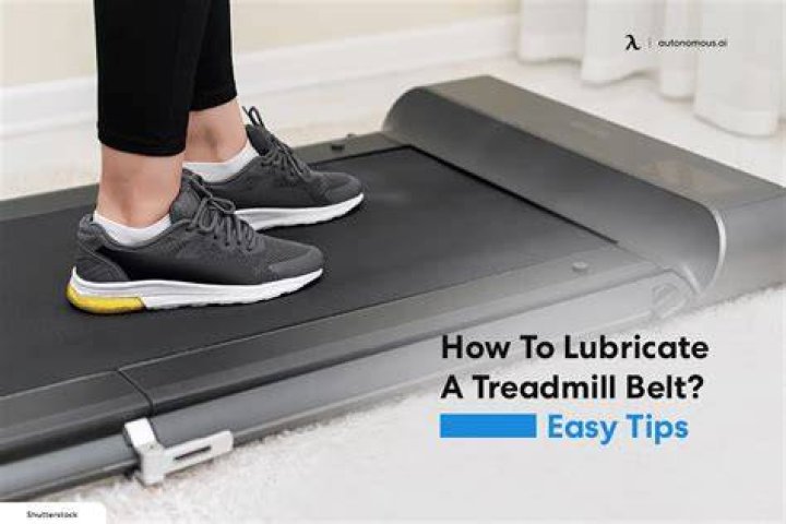 How do you lubricate a Cardiotech treadmill?