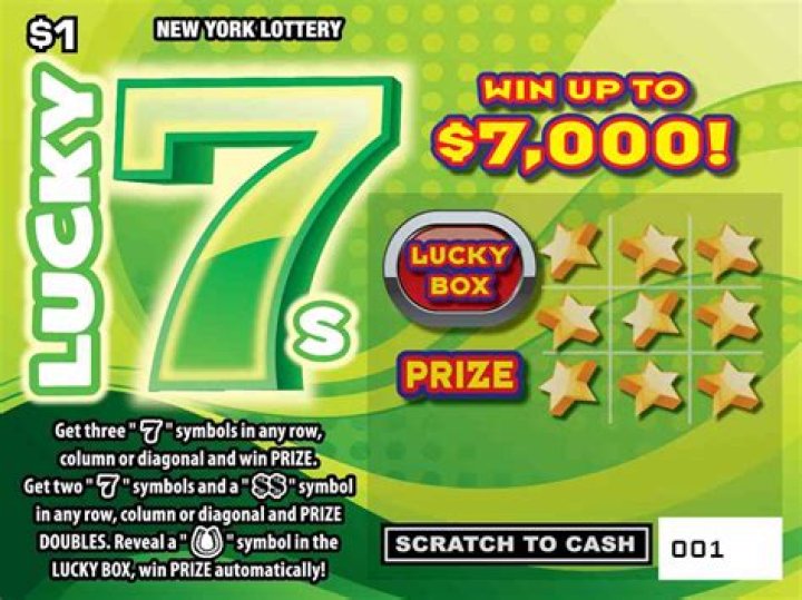 How do you play Lucky 7s New York scratch off?