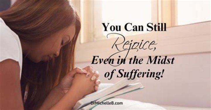 How do you rejoice in suffering?