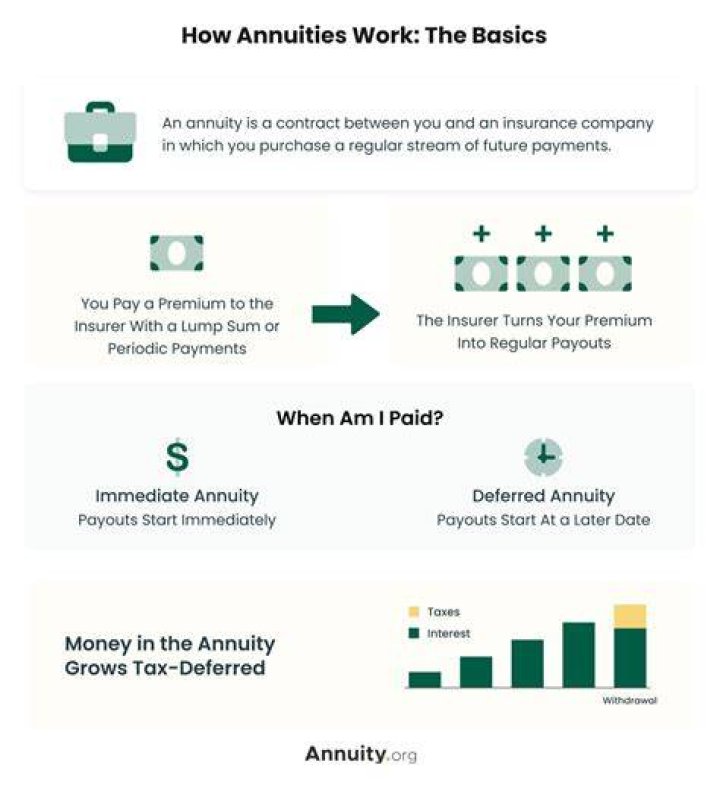 How does an AIG annuity work?