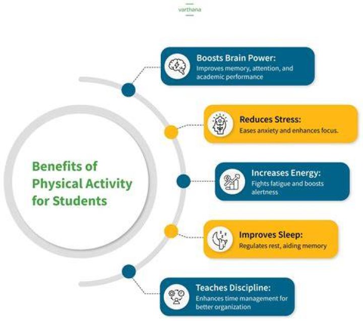 How does physical activity affect school performance?