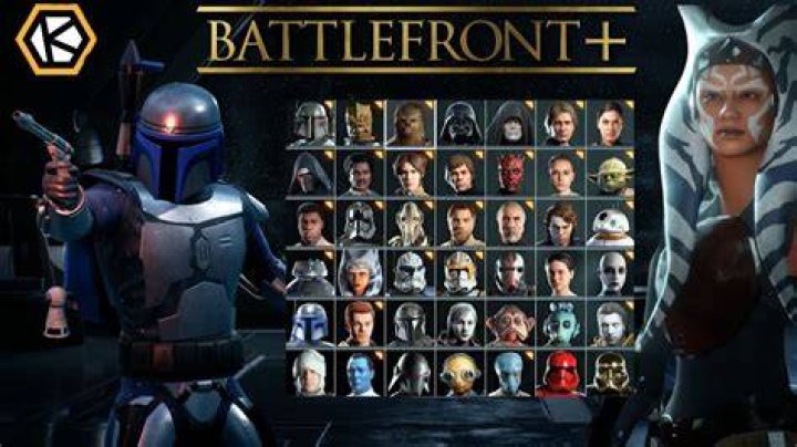 How many Battlefront 2 heroes are there?