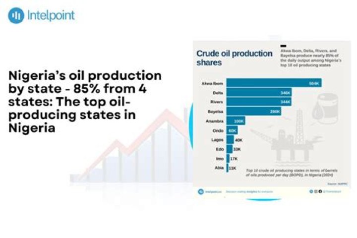 How many states in Nigeria produce oil?