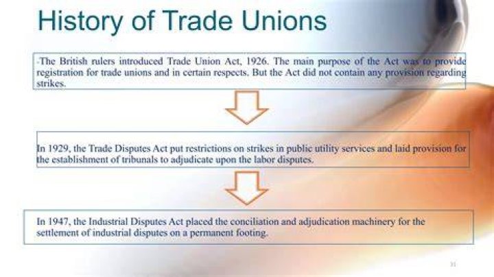 How many trade unions are in the Bahamas?