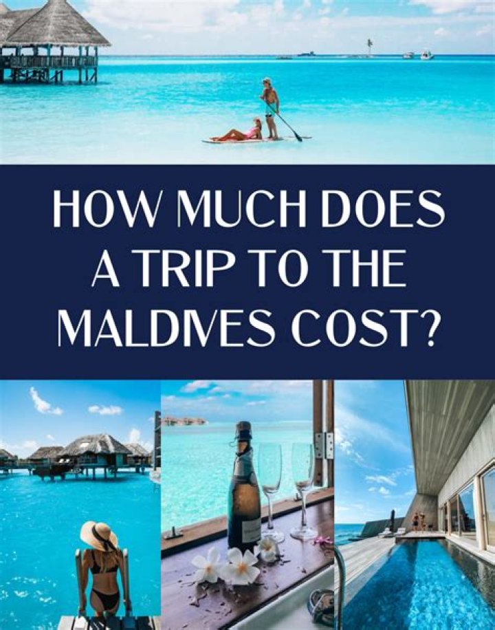 How much does the average trip to the Maldives cost?