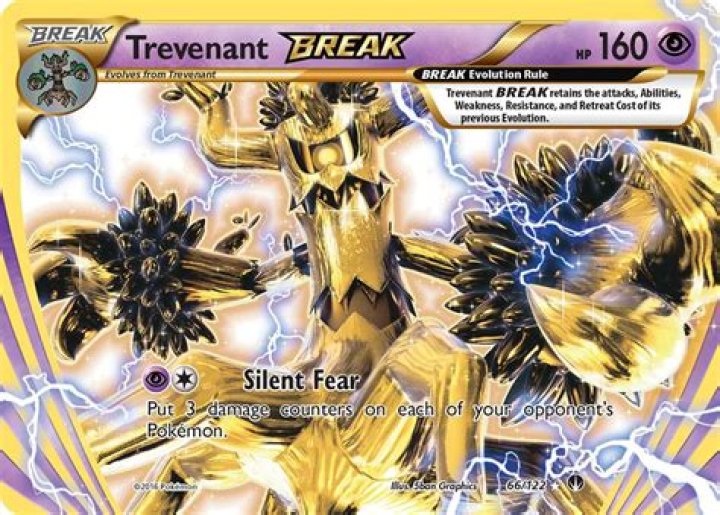 How much is the Trevenant break worth?