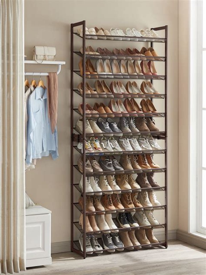 How tall is a shoe rack?