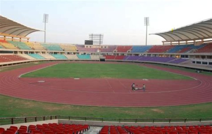 In which state is the Birsa Munda Athletics stadium located?