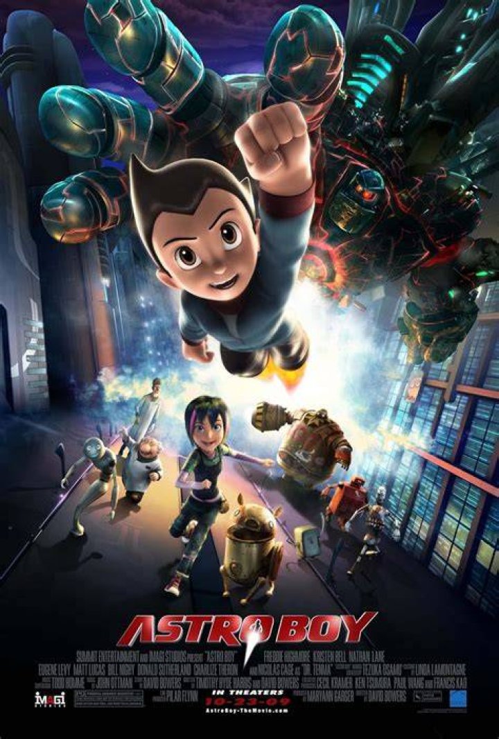 Is Astro Boy connected to Pluto?