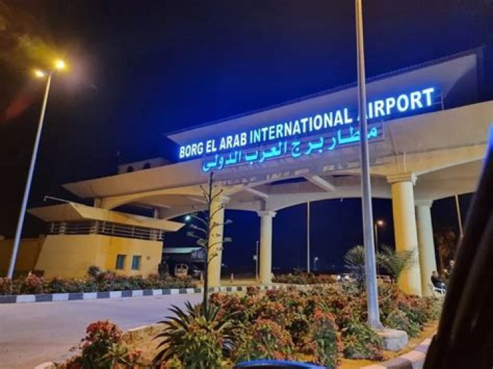 Is Borg El Arab airport open?