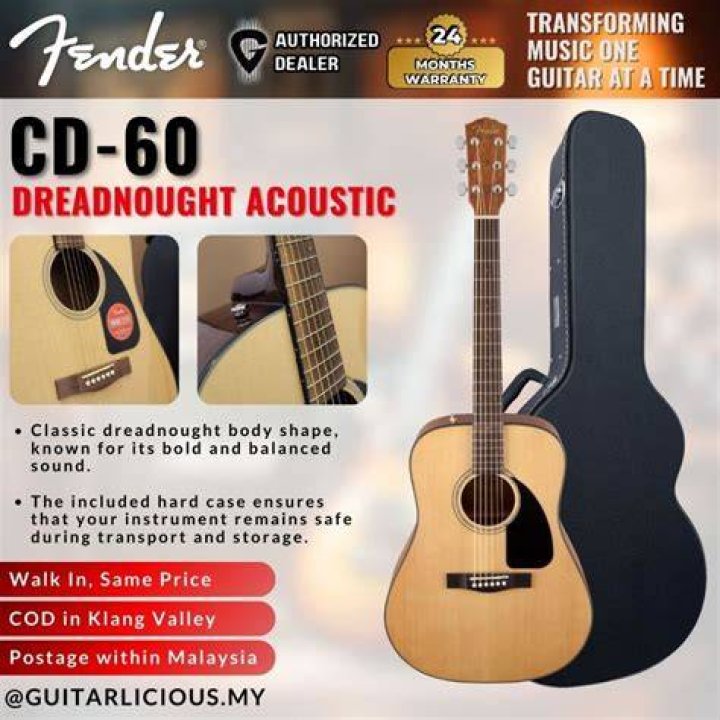 Is Fender CD-60 a good guitar?