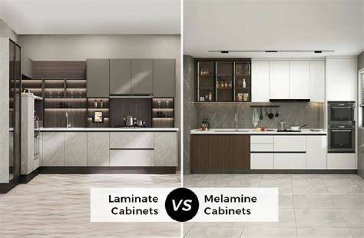 Is Melamine good for kitchen cabinets?